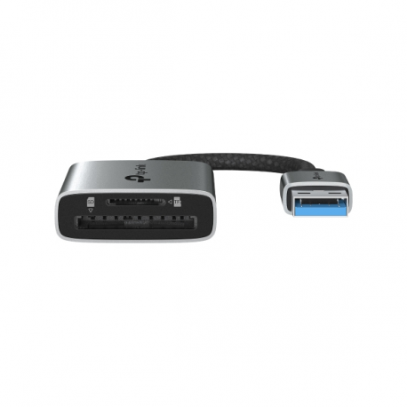 TP-Link UA430C V1 - Card reader (microSD UHS-I, microSDHC UHS-I, microSDXC UHS-I, SDHC UHS-I, SDXC UHS-I) - USB-C - 1