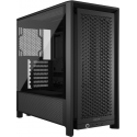 CORSAIR FRAME 4000D - Mid tower - extended ATX - windowed side panel (tempered glass) - no power supply (ATX) - black - USB/Audio