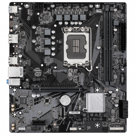 Gigabyte H610M D3W DDR4 - 1.0 - motherboard - micro ATX - LGA1700 Socket - H610 Chipset - USB-C 3.2 Gen 1, USB 3.2 Gen 1 - Gigabit LAN - onboard graphics (CPU required) - HD Audio (8-channel) - 1