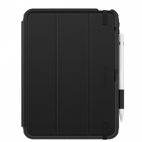 OtterBox Defender Series - Flip cover for tablet - rugged - black - for Apple 10.9-inch iPad (10th generation) - 3