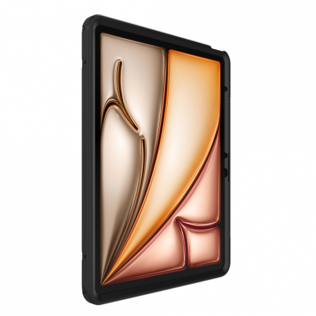 OtterBox Defender Series - Protective case for tablet - rugged - polycarbonate, thermoplastic elastomer (TPE) - black - for Apple 13-inch iPad Air (M2) - 5