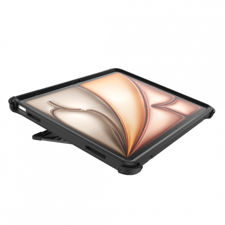 OtterBox Defender Series - Protective case for tablet - rugged - polycarbonate, thermoplastic elastomer (TPE) - black - for Apple 13-inch iPad Air (M2) - 9