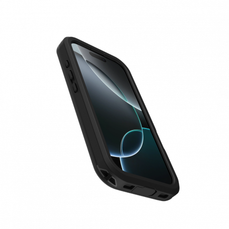 OtterBox FRE - Protective waterproof case for mobile phone - MagSafe compatibility - polycarbonate layer, thermoplastic elastomer (TPE) - black - for Apple iPhone 16 Pro - 2