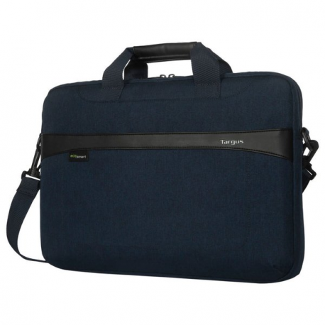 Targus GeoLite EcoSmart Slim Brief - Notebook carrying case - topload - 15" - 16" - blue - 1