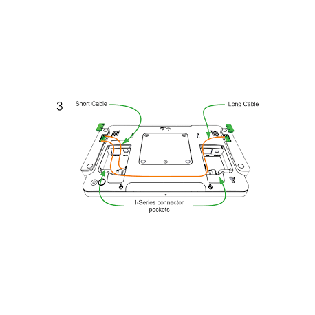 Elo - Status light kit - black - for I-Series 2.0 (10.1 in, 15.6 in); I-Series 4.0 - 6