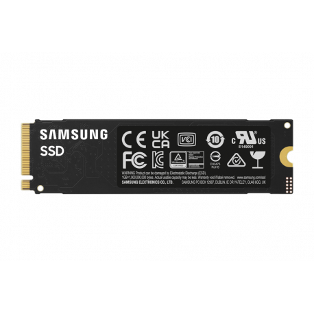 Samsung 990 EVO Plus MZ-V9S1T0 - SSD - encrypted - 1 TB - internal - M.2 2280 - PCIe 5.0 x2 (NVMe) - 256-bit AES - TCG Opal Encryption 2.0 - 1