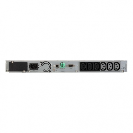 Eaton 5P 1550iR - Gen 2 - UPS (rack-mountable) - AC 200/208/220/230/240 V - 1350 Watt - 1550 VA - 1-phase - 9 Ah - RS-232, USB - output connectors: 6 - 1U - 19" - black/silver - with Network Card-MS - 2