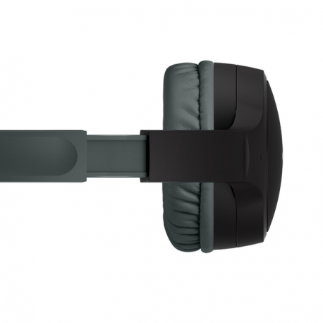 Belkin SoundForm Mini - Headphones with mic - on-ear - Bluetooth - wireless, wired - 3.5 mm jack - black - 8