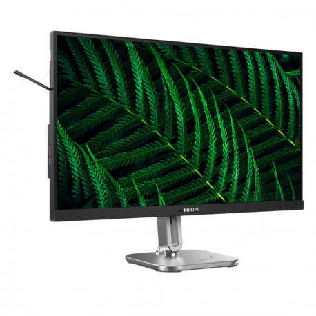 Philips 27B2G5200 - LED monitor - 27" - 1920 x 1080 Full HD (1080p) @ 100 Hz - IPS - 1500:1 - HDMI, VGA, DisplayPort - speakers - charcoal, silver - 2
