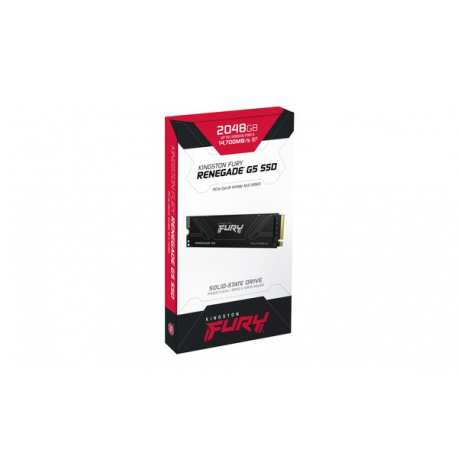 Kingston FURY Renegade G5 - SSD - 2 TB - internal - M.2 2280 - PCI Express 5.0 x4 (NVMe) - 9