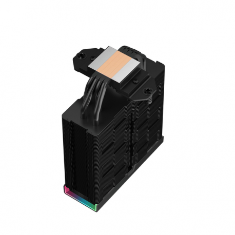 Deepcool AK400 DIGITAL PRO - Processor cooler - (for: LGA1851, LGA1700, LGA1200, LGA1151, LGA1150, LGA1155, AM4, AM5) - 120 mm - black - 2