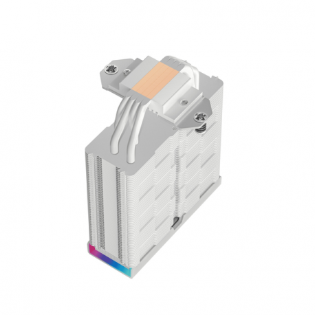Deepcool AK400 DIGITAL PRO - Processor cooler - (for: LGA1851, LGA1700, LGA1200, LGA1151, LGA1150, LGA1155, AM4, AM5) - 120 mm - white - 3
