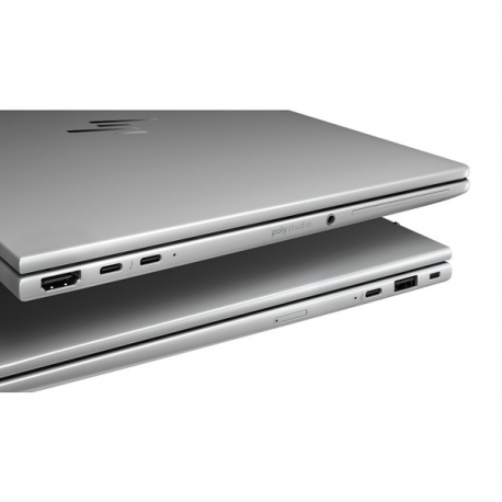 HP EliteBook 8 G1i Notebook AI - Intel Core Ultra 7 - 255U / up to 5.2 GHz - Win 11 Pro - Intel Graphics - 32 GB RAM - 512 GB SSD NVMe - 13.3" IPS HP SureView 1920 x 1200 - Wi-Fi 7, Bluetooth - glacier silver - kbd: Pan Nordic - 8