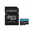 Kingston Canvas Go! Plus - Flash memory card (microSDXC to SD adapter included) - 1 TB - A2 / Video Class V30 / UHS-I U3 / Class10 - microSDXC UHS-I