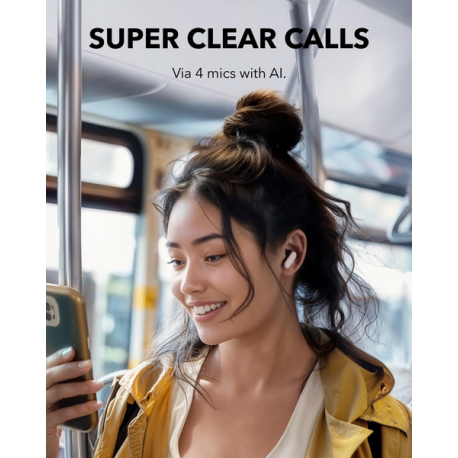 Soundcore P30i - True wireless earphones with mic - in-ear - Bluetooth - active noise cancelling - pink - 2