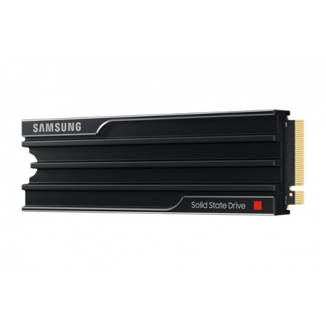 Samsung 9100 PRO MZ-VAP1T0 - SSD - encrypted - 1 TB - with heatsink - internal - M.2 2280 - PCI Express 5.0 x4 (NVMe) - 256-bit AES - TCG Opal Encryption 2.0 - black - 6