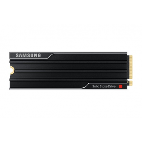 Samsung 9100 PRO MZ-VAP4T0 - SSD - encrypted - 4 TB - with heatsink - internal - M.2 2280 - PCI Express 5.0 x4 (NVMe) - 256-bit AES - TCG Opal Encryption 2.0 - black - 0