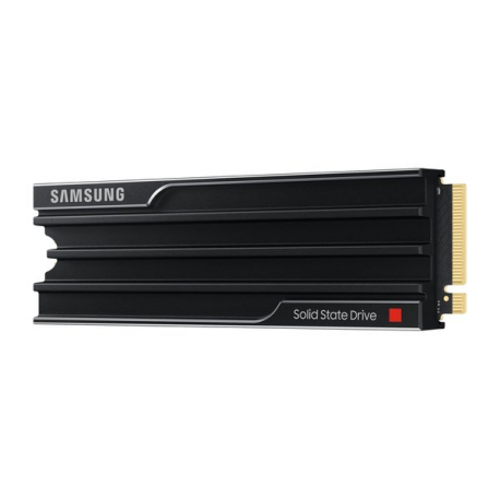 Samsung 9100 PRO MZ-VAP4T0 - SSD - encrypted - 4 TB - with heatsink - internal - M.2 2280 - PCI Express 5.0 x4 (NVMe) - 256-bit AES - TCG Opal Encryption 2.0 - black - 7