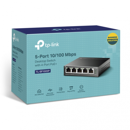NET SWITCH 5PORT 4POE 10/100M/SF1005P DAHUA - 3