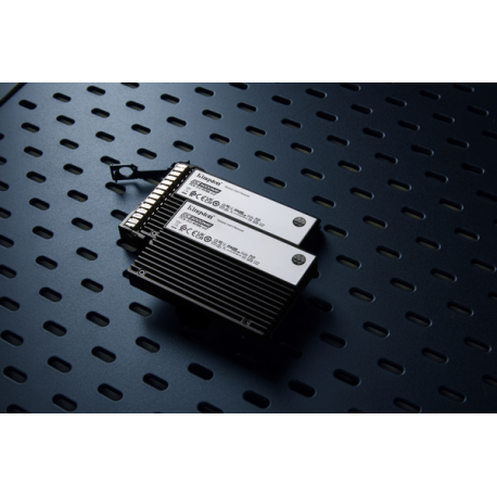 Kingston DC3000ME - SSD - Enterprise - encrypted - 3.84 TB - internal - 2.5" - U.2 PCIe 5.0 x4 (NVMe) - 256-bit AES - TCG Opal Encryption 2.0 - 9