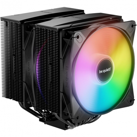 be quiet! PURE ROCK PRO 3 LX - Processor cooler - (for: LGA1150, LGA1151, LGA1155, LGA1200, LGA1700, LGA1851, AM4, AM5) - copper with nickel plated base - 120 mm - black - 0