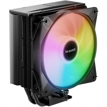 be quiet! Pure Rock 3 LX - Processor cooler - (for: LGA1150, LGA1151, LGA1155, LGA1200, LGA1700, LGA1851, AM4, AM5) - copper base with aluminium fins - 120 mm - black - 0