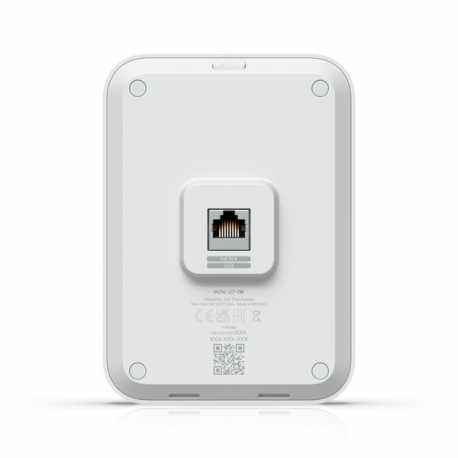 Ubiquiti UniFi U7 In-Wall - Radio access point - Wi-Fi 7 - Wi-Fi 7 - 2.4 GHz, 5 GHz - wall mountable - 4