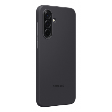 Samsung EF-PA366 - Back cover for mobile phone - silicone - black - 3