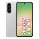 Samsung Galaxy A56 - 5G smartphone - dual-SIM - RAM 8 GB  /  Internal Memory 256 GB - OLED display - 6.7" - 2340 x 1080 pixels (120 Hz) - 3x rear cameras 50 MP, 12 MP, 5 MP - front camera 12 MP - awesome lightgray