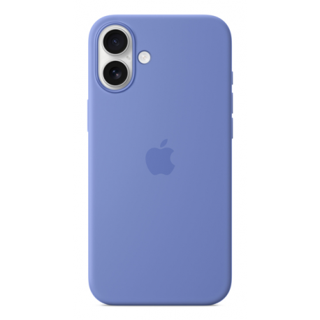 Apple - Back cover for mobile phone - MagSafe compatibility - silicone - periwinkle - for iPhone 16 Plus - 3