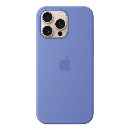 Apple - Back cover for mobile phone - MagSafe compatibility - silicone - periwinkle - for iPhone 16 Pro Max - 1