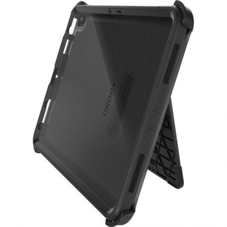 OtterBox Defender Series - Back cover for tablet - rugged - polycarbonate, thermoplastic elastomer (TPE) - black - 11" - for Apple 11-inch iPad Air (M2) - 0