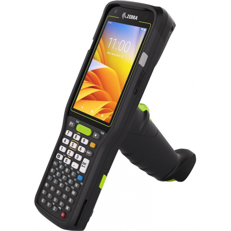 Zebra MC3450 - Data collection terminal - rugged - Android - 64 GB UFS card - 4" colour (800 x 480) - rear camera + front camera - barcode reader - (2D imager) - USB host - microSD slot - Wi-Fi 6E, Bluetooth, NFC - 5G - LTE - TAA Compliant - 0