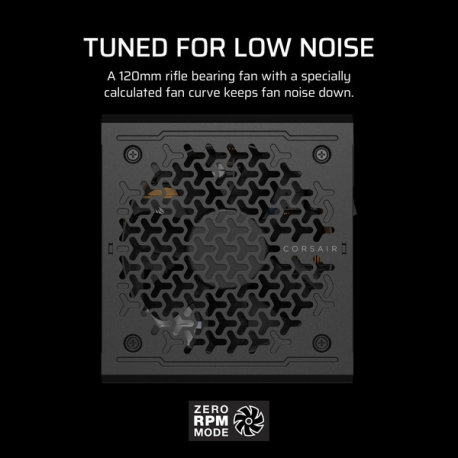 CORSAIR RMe Series RM1000e - Power supply (internal) - ATX 3.1 - 80 PLUS Gold - AC 100-240 V - 1000 Watt - Europe - 12