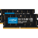 Crucial - DDR5 - kit - 128 GB: 2 x 64 GB - SO-DIMM 262-pin - 2800 MHz  /  PC5-44800 - 1.1 V - on-die ECC - black