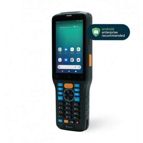 Newland N7 Cachalot Pro II - Data collection terminal - rugged - Android 13 GMS - 64 GB - 4" colour IPS (480 x 800) - rear camera - barcode reader - (2D imager) - microSD slot - Bluetooth, Wi-Fi 5, NFC - 4G - 0