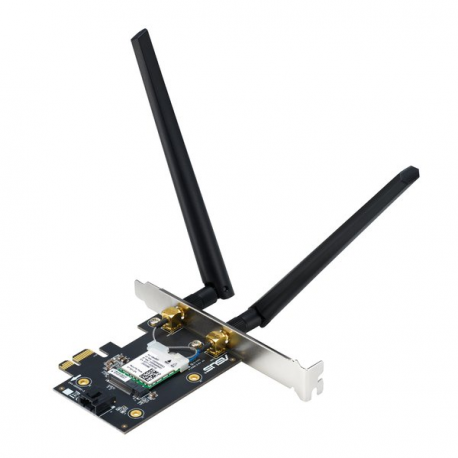 ASUS PCE-BE6500 - Network adapter - PCIe - Wi-Fi 7, Wi-Fi 5, Wi-Fi 6, Bluetooth - 1