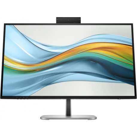 HP 527pm - Series 5 Pro - LED monitor - 27" - 2560 x 1440 QHD @ 100 Hz - IPS - 350 cd/m² - 1500:1 - 5 ms - HDMI, DisplayPort, USB-C - speakers - jet black, natural silver (stand), jet black (stand) - 0