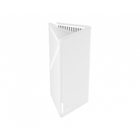 MSI Roamii BE Lite - Wi-Fi system - (router) - up to 2,900 sq.ft - mesh Wi-Fi 7, 2.5GbE, 1GbE - Dual Band - wall-mountable - 2