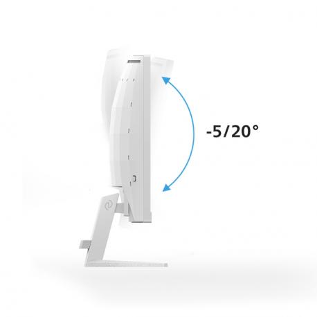 Philips Evnia 5000 27M2C5201L - LED monitor - gaming - curved - 27" - 1920 x 1080 Full HD (1080p) @ 180 Hz - Fast VA - 3000:1 - HDR10 - 0.5 ms - 2xHDMI, DisplayPort - white - 8