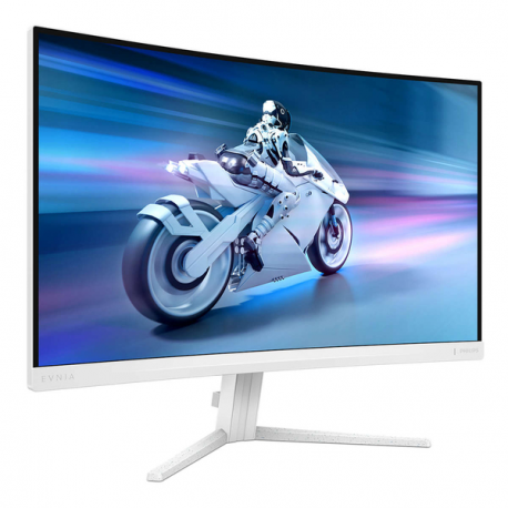 Philips Evnia 5000 27M2C5201L - LED monitor - gaming - curved - 27" - 1920 x 1080 Full HD (1080p) @ 180 Hz - Fast VA - 3000:1 - HDR10 - 0.5 ms - 2xHDMI, DisplayPort - white - 15