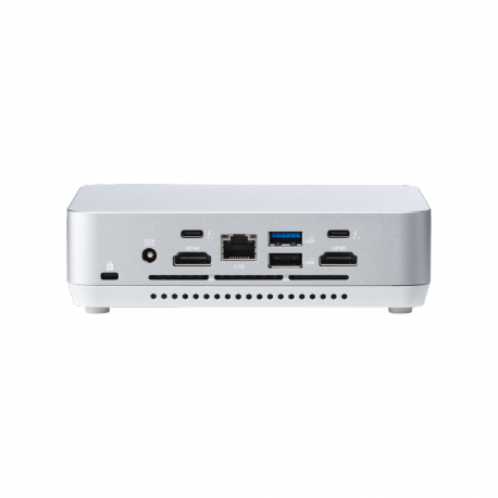 ASUS NUC 14 Pro+ Kit RNUC14RVSU900002I - Barebone - mini PC 1 x Core Ultra 9 185H  /  up to 5.1 GHz - RAM 0 GB - Intel Arc Graphics - IEEE 802.11ax (Wi-Fi 6E), Bluetooth 5.3, 2.5 Gigabit Ethernet, Gigabit Ethernet - white - 1