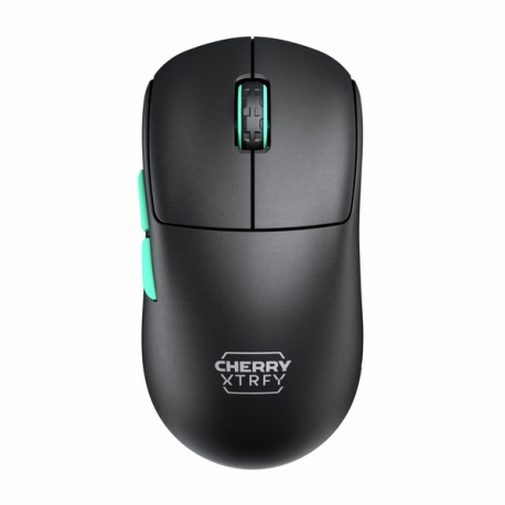 CHERRY Xtrfy M68 - Mouse - ultra-light - 5 buttons - wireless - 2.4 GHz - black - 0