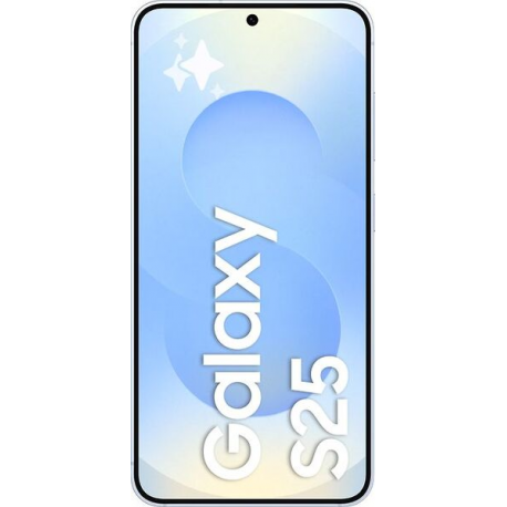 Samsung Galaxy S25 - 5G smartphone - dual-SIM - RAM 12 GB / Internal Memory 256 GB - OLED display - 6.2" - 2340 x 1080 pixels (120 Hz) - 3x rear cameras 50 MP, 12 MP, 10 MP - front camera 12 MP - icy blue - 2