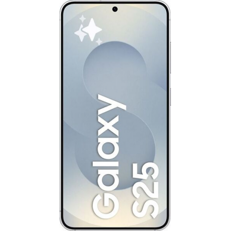 Samsung Galaxy S25 - 5G smartphone - dual-SIM - RAM 12 GB / Internal Memory 256 GB - OLED display - 6.2" - 2340 x 1080 pixels (120 Hz) - 3x rear cameras 50 MP, 12 MP, 10 MP - front camera 12 MP - silver shadow - 2