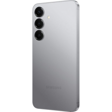 Samsung Galaxy S25 - 5G smartphone - dual-SIM - RAM 12 GB / Internal Memory 256 GB - OLED display - 6.2" - 2340 x 1080 pixels (120 Hz) - 3x rear cameras 50 MP, 12 MP, 10 MP - front camera 12 MP - silver shadow - 6