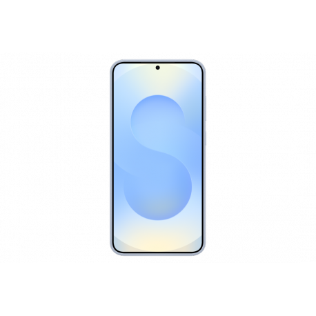 Samsung EF-VS936 - Back cover for mobile phone - faux leather - light blue - for Galaxy S25+ - 1
