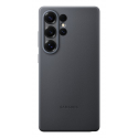 Samsung EF-VS938 - Back cover for mobile phone - faux leather - black - for Galaxy S25 Ultra