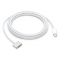 Apple - Power cable - 24 pin USB-C (M) to MagSafe 3 (M) magnetic - 2 m - silver