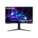 Samsung Odyssey G3 S24DG300EU - G30D Series - LED monitor - gaming - 24" - 1920 x 1080 Full HD (1080p) @ 180 Hz - VA - 250 cd / m² - 3000:1 - HDR10 - 1 ms - HDMI, DisplayPort - black